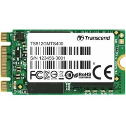 Твердотельный диск 512GB Transcend MTE400S, 3D TLC NAND, M.2 2242 ,PCI-E 4x [ R/W - 2000/900 MB/s]